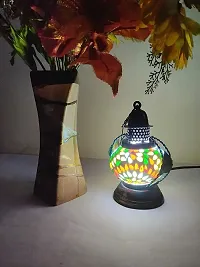 Electric Wooden Hanging Lantern Lamp-thumb1