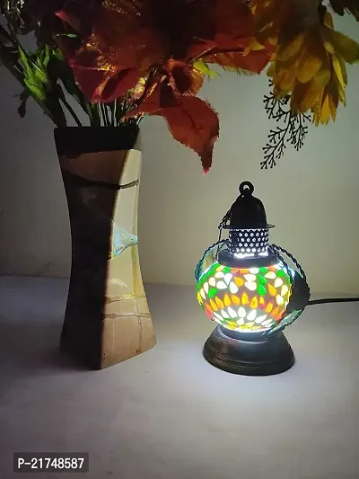 Electric Wooden Hanging Lantern Lamp-thumb2