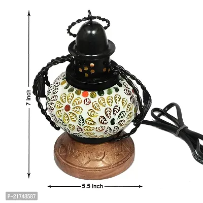 Electric Wooden Hanging Lantern Lamp-thumb3