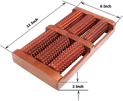 Wooden Double Feet Massager-thumb2