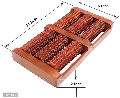 Wooden Double Feet Massager-thumb3