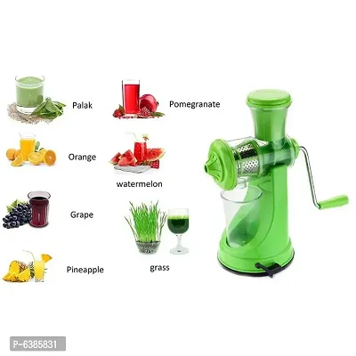 Manual Juicer Machine, Juice Maker Machine for Home, Fruit and Vegetable with EEL Handle-thumb2