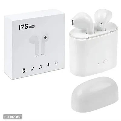 I7 TWS Bluetooth Earbuds with noise Cancellation deep Base Music Earbuds-thumb0