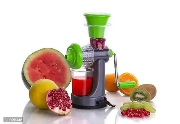 Nano Hand Juicer for Fruits Manual Juicer Machine for Fruit and Vegetables assorted color (Set of 1)