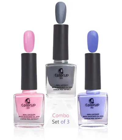 Attractive HD Glossy Nourishing Nail Paint Combo