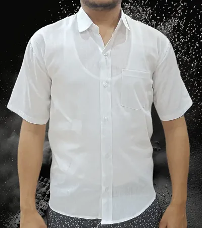 Men Shirt | Shirts For Men | White Shirt | Pure Cotton Shirt | Stylish Shirt For Men | Office Wear Shirt For Men