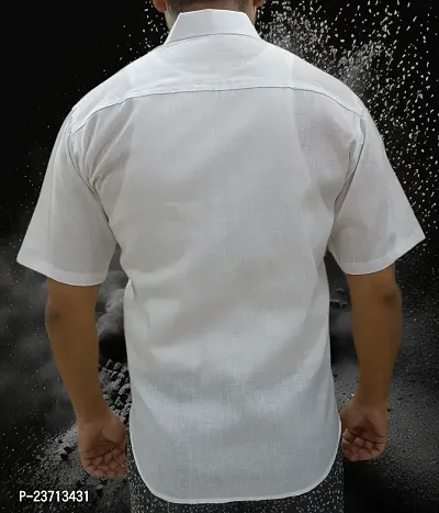 Men Shirt | Shirts For Men | White Shirt | Pure Cotton Shirt | Stylish Shirt For Men | Office Wear Shirt For Men-thumb2