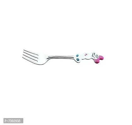 Jcyourstore Stainless Steel cartoon design baby fork Spoon set of 12