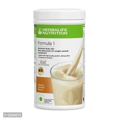 Herbalife Formula 1 Nutritional Shake Mix Banana Caramel 500 g-thumb0