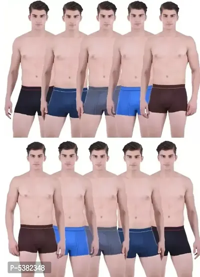 PACK OF 10 - Men's Global Cotton Mini Trunk Underwear-thumb0