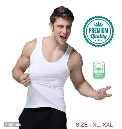 Pack of 1- Premium Soft Cotton Vest