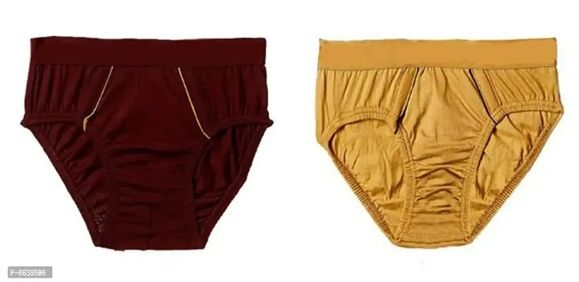 Mens Classy Comfy Briefs - (PACK OF 2) - Assorted Color-thumb0