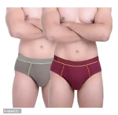 Mens Global Comfy Briefs - (PACK OF 2) - Assorted Color-thumb0