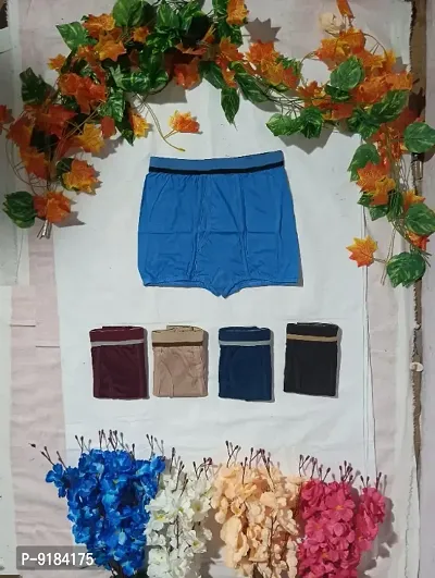 Fancy Cotton Trunks Pack Of 5-thumb0
