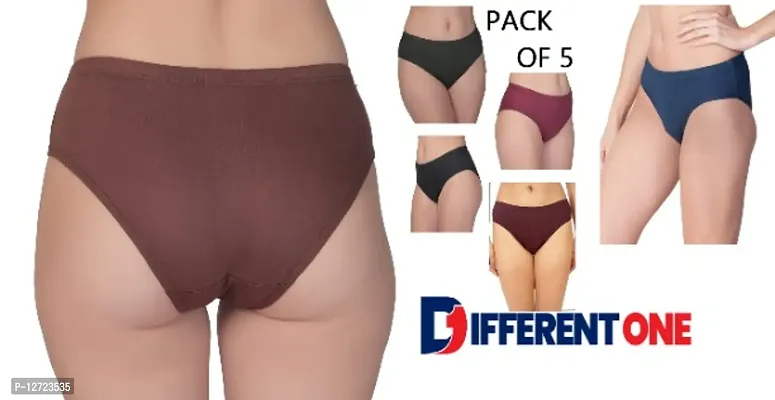 Buy Combo of 5 - Plain Royal Cotton Hipster Panties Online In India At  Discounted Prices