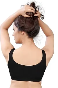 Classic Polyester Solid Bras for Women-thumb3