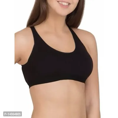 Classic Polyester Solid Bras for Women-thumb0