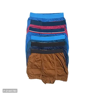 Combo of 6 - Regular Comfort and Style: Men's Mini Trunk Underwear