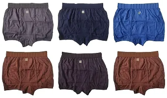 Combo of 6 - Daily Wear Comfort and Style: Men's Mini Trunk Underwear-thumb1