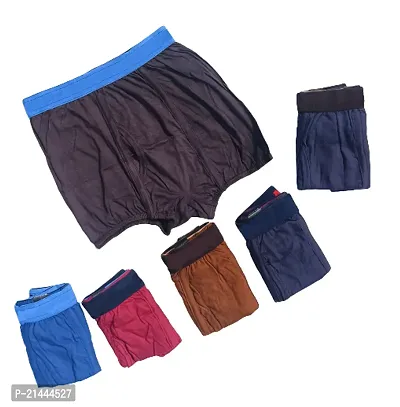 Combo of 6 - Premium Classic Comfort and Style: Men's Mini Trunk Underwear