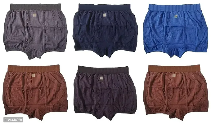 Combo of 6 - Sassy Comfort and Style: Men's Mini Trunk Underwear