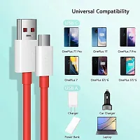 Universal TYPE C Data Sync Fast Charging Cable - RED-thumb1