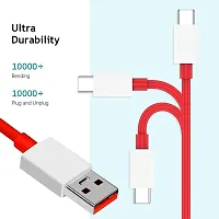 Universal TYPE C Data Sync Fast Charging Cable - RED-thumb2