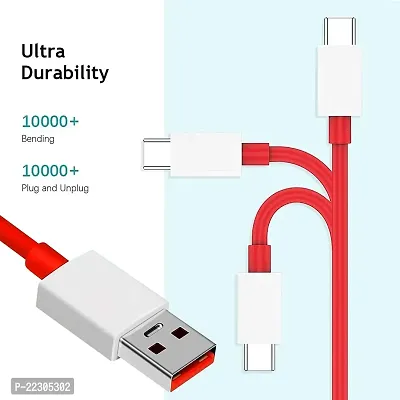 Universal TYPE C Data Sync Fast Charging Cable - RED-thumb3