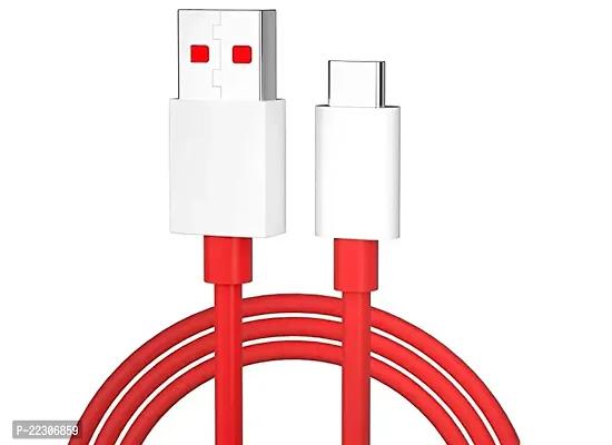 Ultra TYPE C Data Sync Fast Charging Cable - RED-thumb0