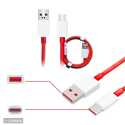 Ultra TYPE C Data Sync Fast Charging Cable - RED-thumb3