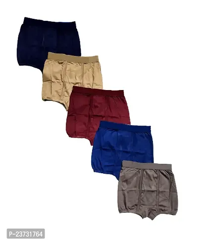 PACK OF 5 - ALL DAY COMFORT COTTON MINI TRUNK UNDERWEAR-thumb0