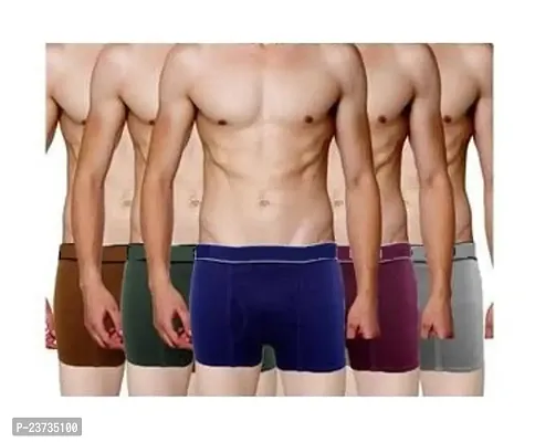 PACK OF 5 Ultra Cotton Mini Trunks - Multicolor-thumb0