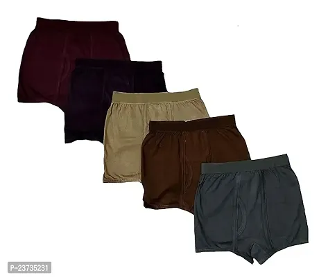 PACK OF 5 CLASSIC Cotton Mini Trunks - Multicolor-thumb0