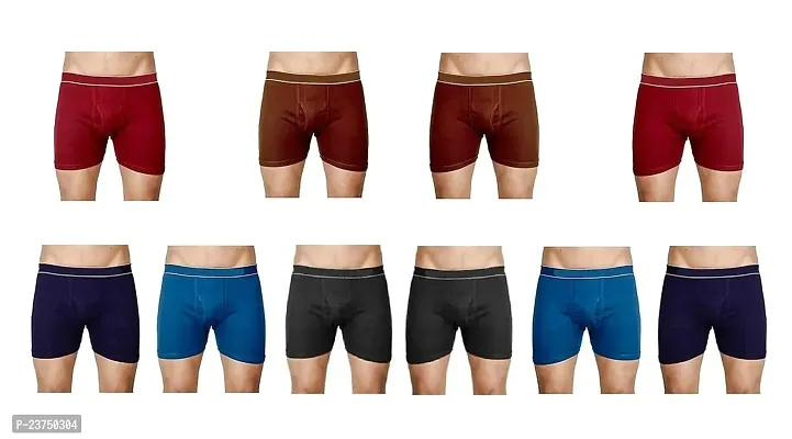 PACK OF 10 Royal Cotton Mini Trunks - Multicolor