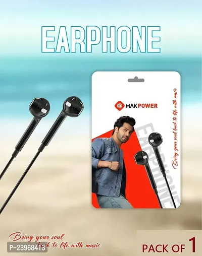 BRANDED Universal earphone with mic