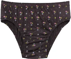 COMBO OF 6 - Sassy Comfort Printed Hipster Panties - Multi-color-thumb3