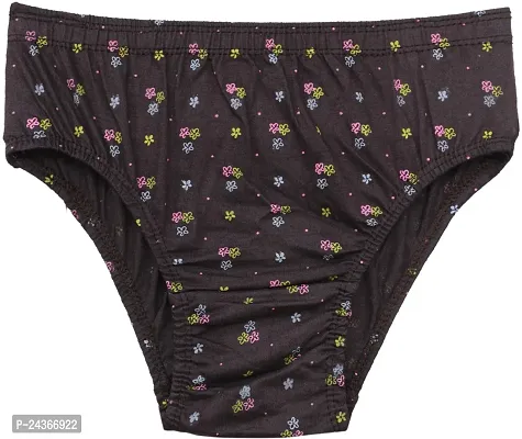 COMBO OF 6 - Ultra Comfort Printed Hipster Panties - Multi-color-thumb3