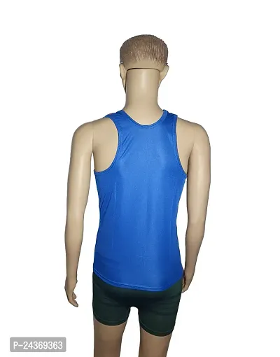 COMBO OF 3 - GLOBAL CLASSY MENS SLIM FIT SPORTS VESTS - MULTI-COLOR-thumb2