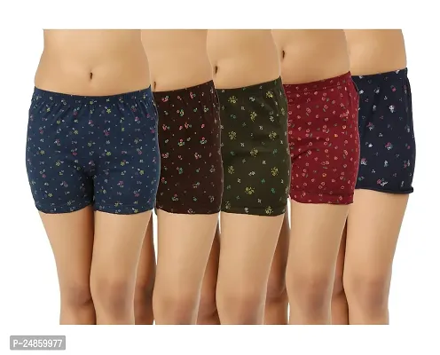 Combo of 5 - Perfect Printed Bloomer Panties