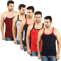 MEN COTTON GYM VESTS - PACK OF 2-thumb1