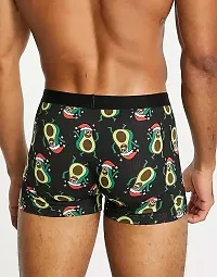 Everyday Mens Printed Boxer Trunk Underwear Silk Brief - (COMBO OF 2)-thumb3
