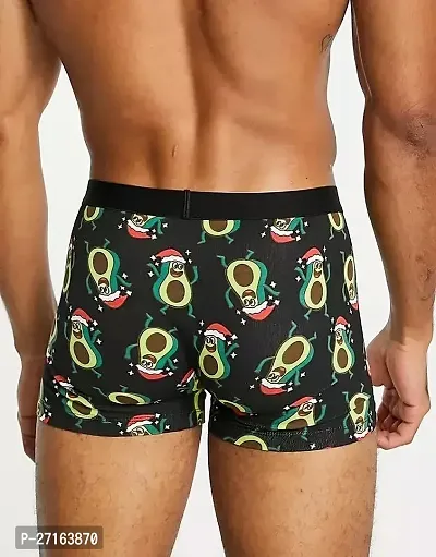 Everyday Mens Printed Boxer Trunk Underwear Silk Brief - (COMBO OF 2)-thumb4