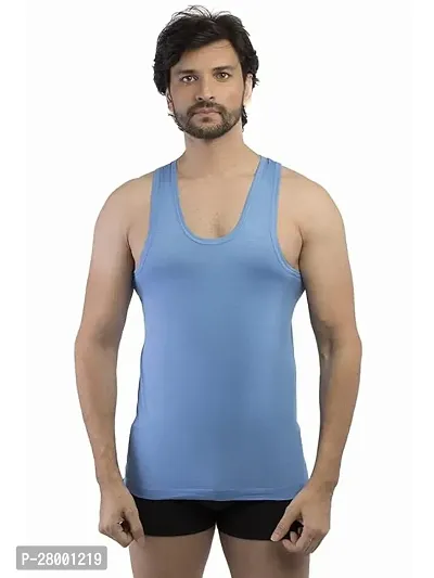 Classic Cotton Solid Vests for Men, Pack of 3-thumb2