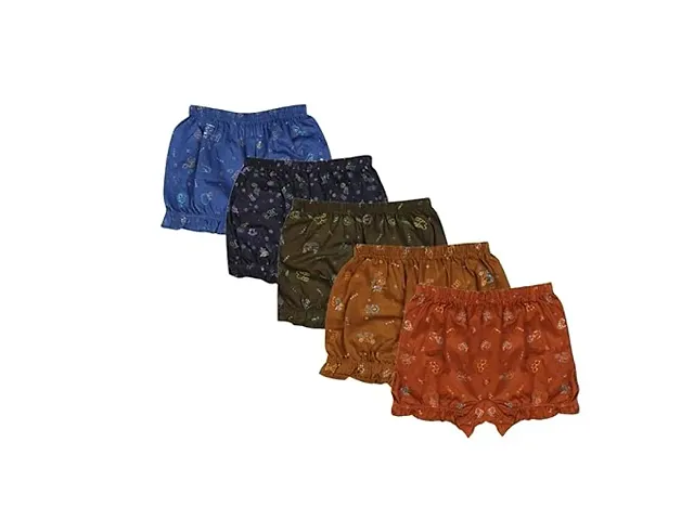 Combo of 5 - Regular Women Bloomer Panties - Multi-color.