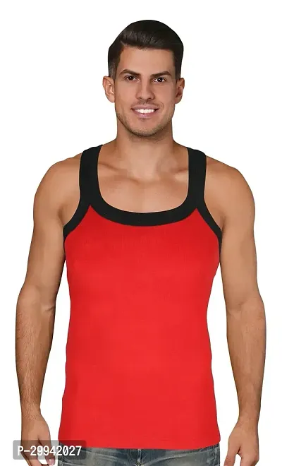 Regular Cotton Gym Vests For Men Pack Of 2-thumb2