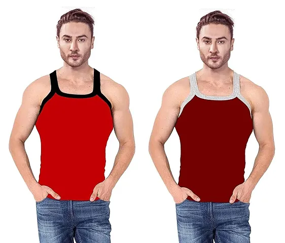 Regular Gym Vests For Men Pack Of 2