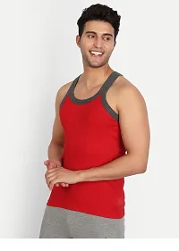 Regular Cotton Gym Vests For Men Pack Of 2-thumb2