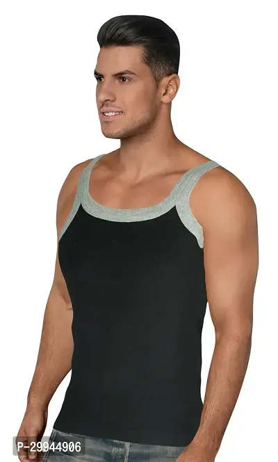 Regular Cotton Gym Vests For Men Pack Of 2-thumb5