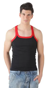 Regular Cotton Gym Vests For Men Pack Of 2-thumb2