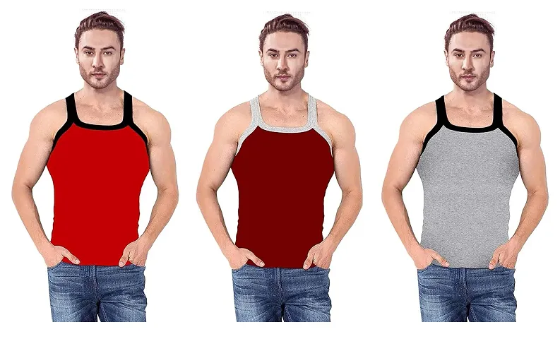 COMBO OF 3 - Men's Comfy Gym Vests